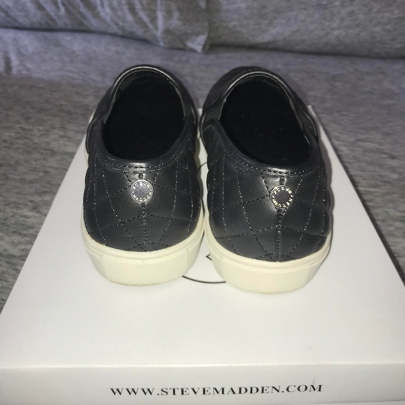 Steve Madden ECENTRCQ Black Sneakers - Picture 3 of 4